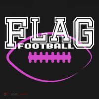 Flag Football Girl Player Team Women's Hoodie thumb 2