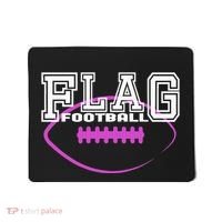 Flag Football Girl Player Team Mousepad thumb 0