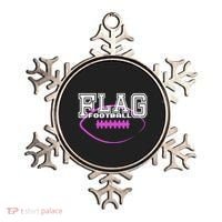 Flag Football Girl Player Team Ornament thumb 0