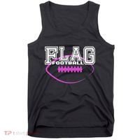 Flag Football Girl Player Team Tank Top thumb 0
