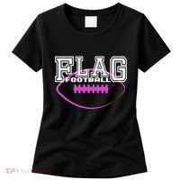 Flag Football Girl Player Team Women's T-Shirt thumb 0
