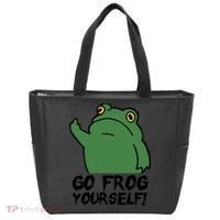 Funny Frog Go Frog Yourself! Gift Tote Bag thumb 0