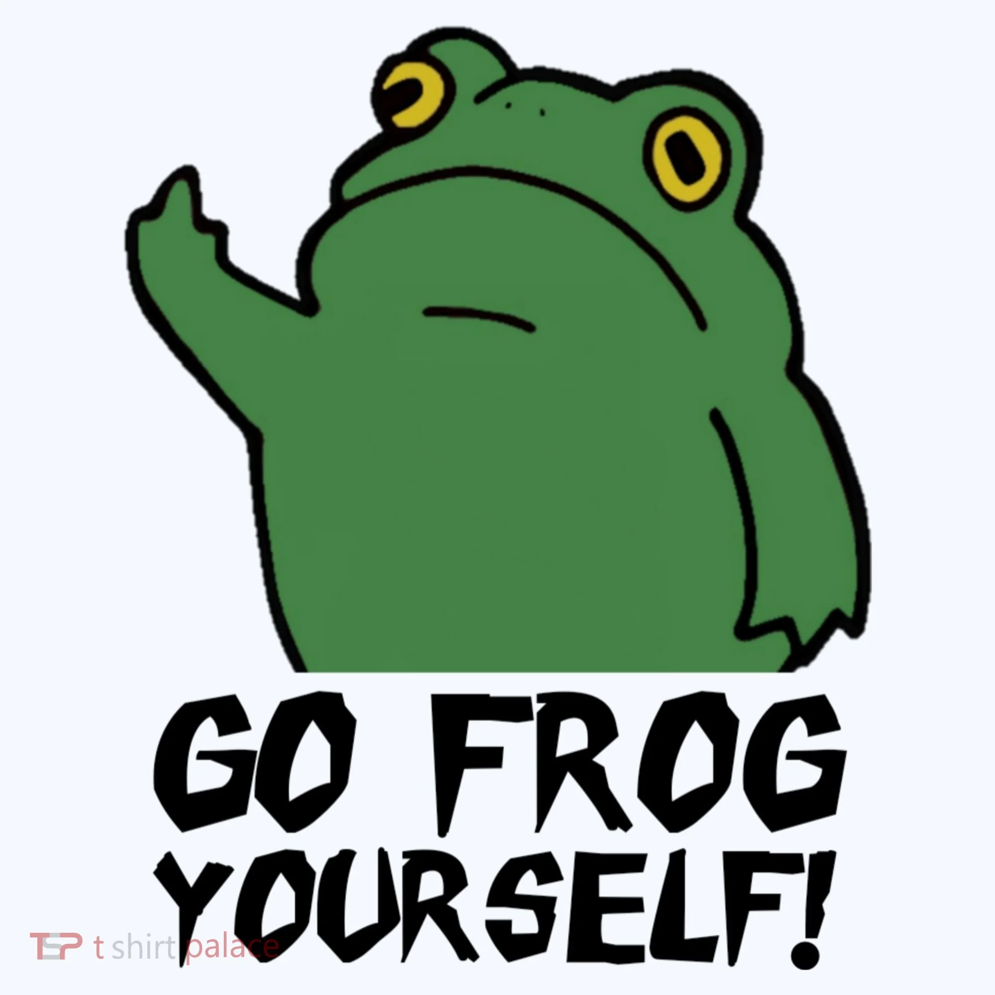 Funny Frog Go Frog Yourself! Gift Doggie Tank