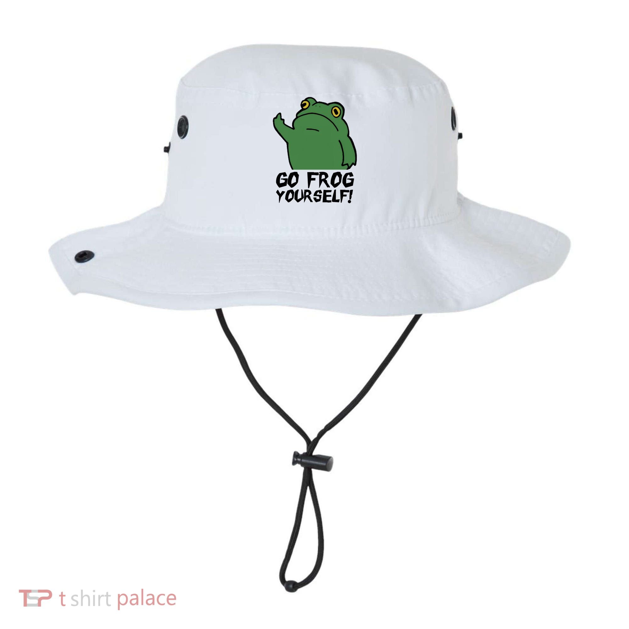 Funny Frog Go Frog Yourself! Gift Bucket Hat