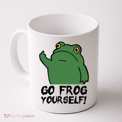 Funny Frog Go Frog Yourself! Gift Coffee Mug