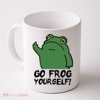 Funny Frog Go Frog Yourself! Gift Coffee Mug thumb 0