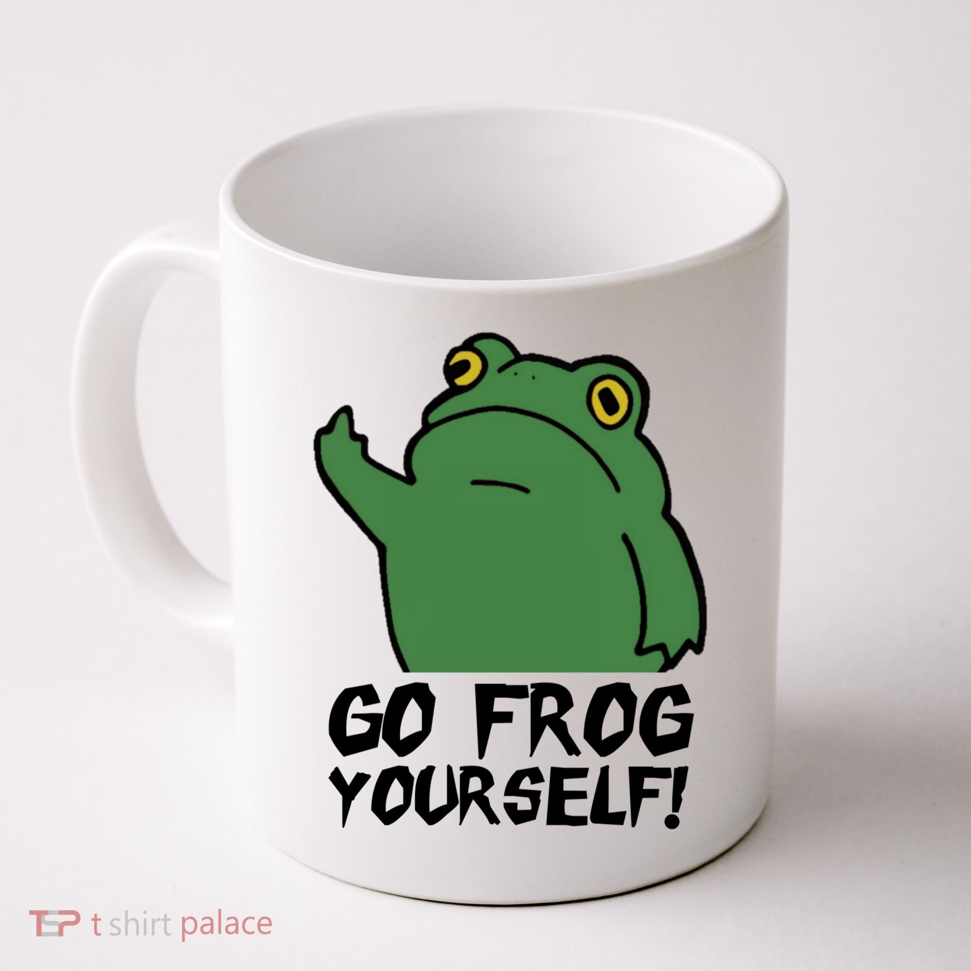 Funny Frog Go Frog Yourself! Gift Coffee Mug