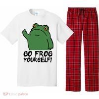 Funny Frog Go Frog Yourself! Gift Pajama Set thumb 0