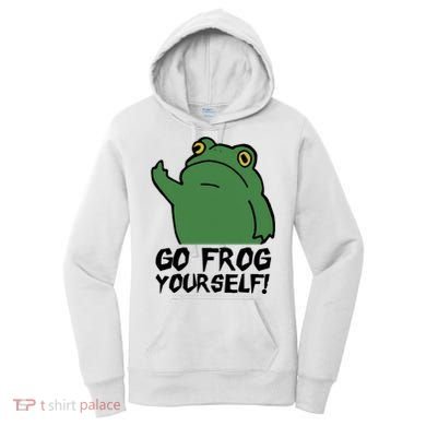 Funny Frog Go Frog Yourself! Gift Women's Hoodie