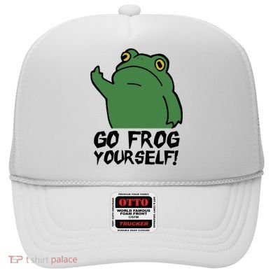 Funny Frog Go Frog Yourself! Gift Hat