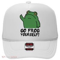Funny Frog Go Frog Yourself! Gift Hat thumb 0
