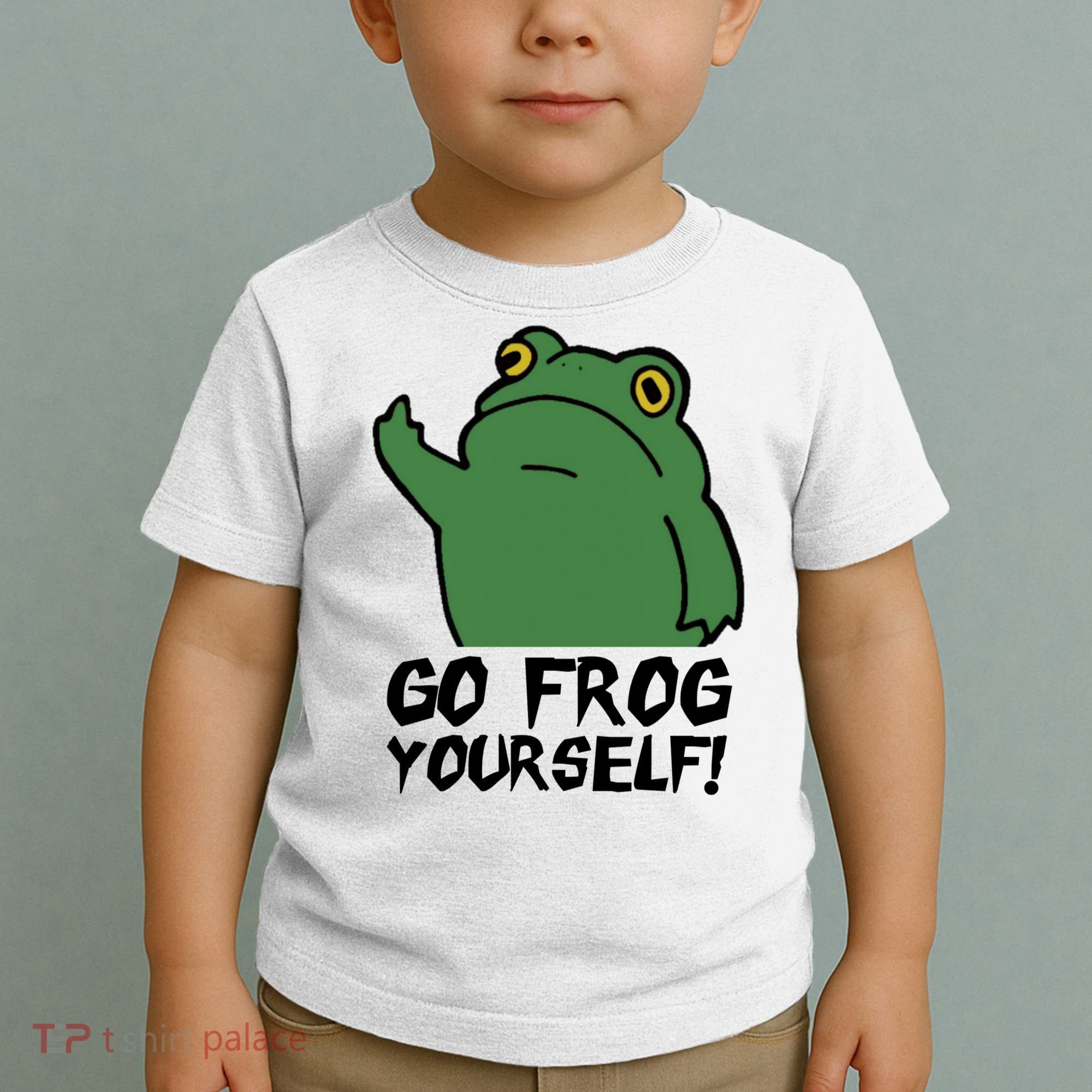 Funny Frog Go Frog Yourself! Gift Toddler T-Shirt