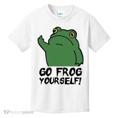 Funny Frog Go Frog Yourself! Gift Kids T-Shirt