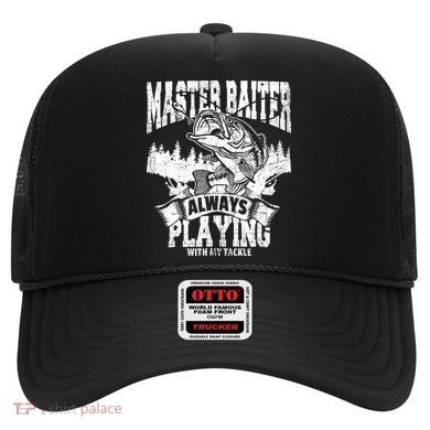 Funny Fishing Gift Master Baiter Playing W My Tackle Hat