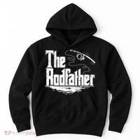 Funny Fishing Gift The Rodfather Hoodie thumb 0