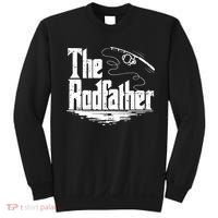 Funny Fishing Gift The Rodfather Sweatshirt thumb 0