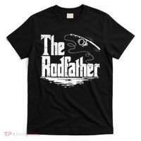Funny Fishing Gift The Rodfather T-Shirt thumb 0