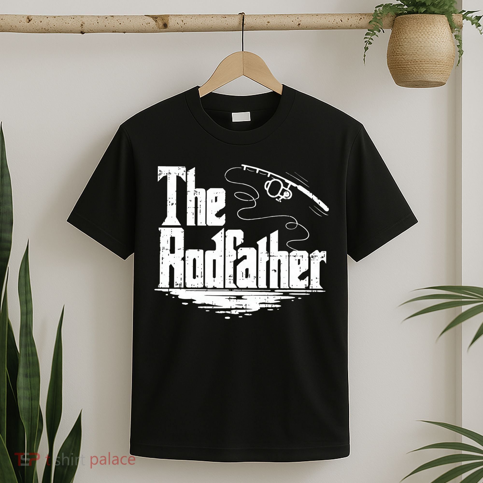 Funny Fishing Gift The Rodfather T-Shirt