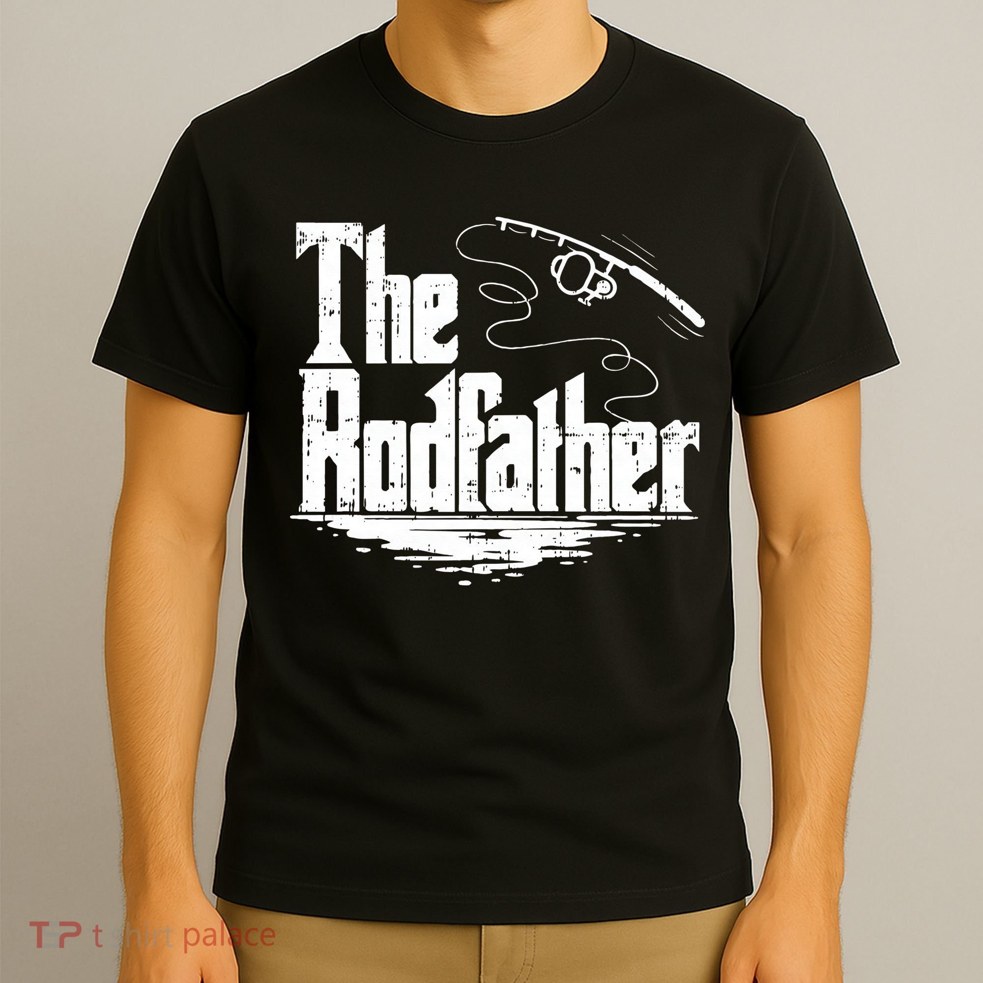 Funny Fishing Gift The Rodfather T-Shirt