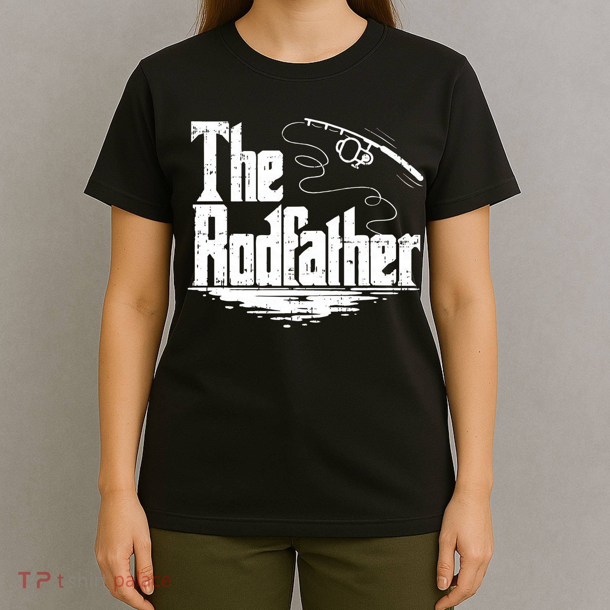 Funny Fishing Gift The Rodfather T-Shirt