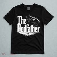 Funny Fishing Gift The Rodfather T-Shirt thumb 5