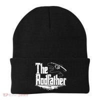 Funny Fishing Gift The Rodfather Beanie thumb 0
