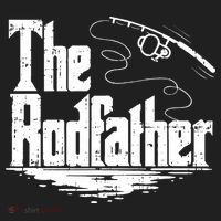 Funny Fishing Gift The Rodfather Beanie thumb 2