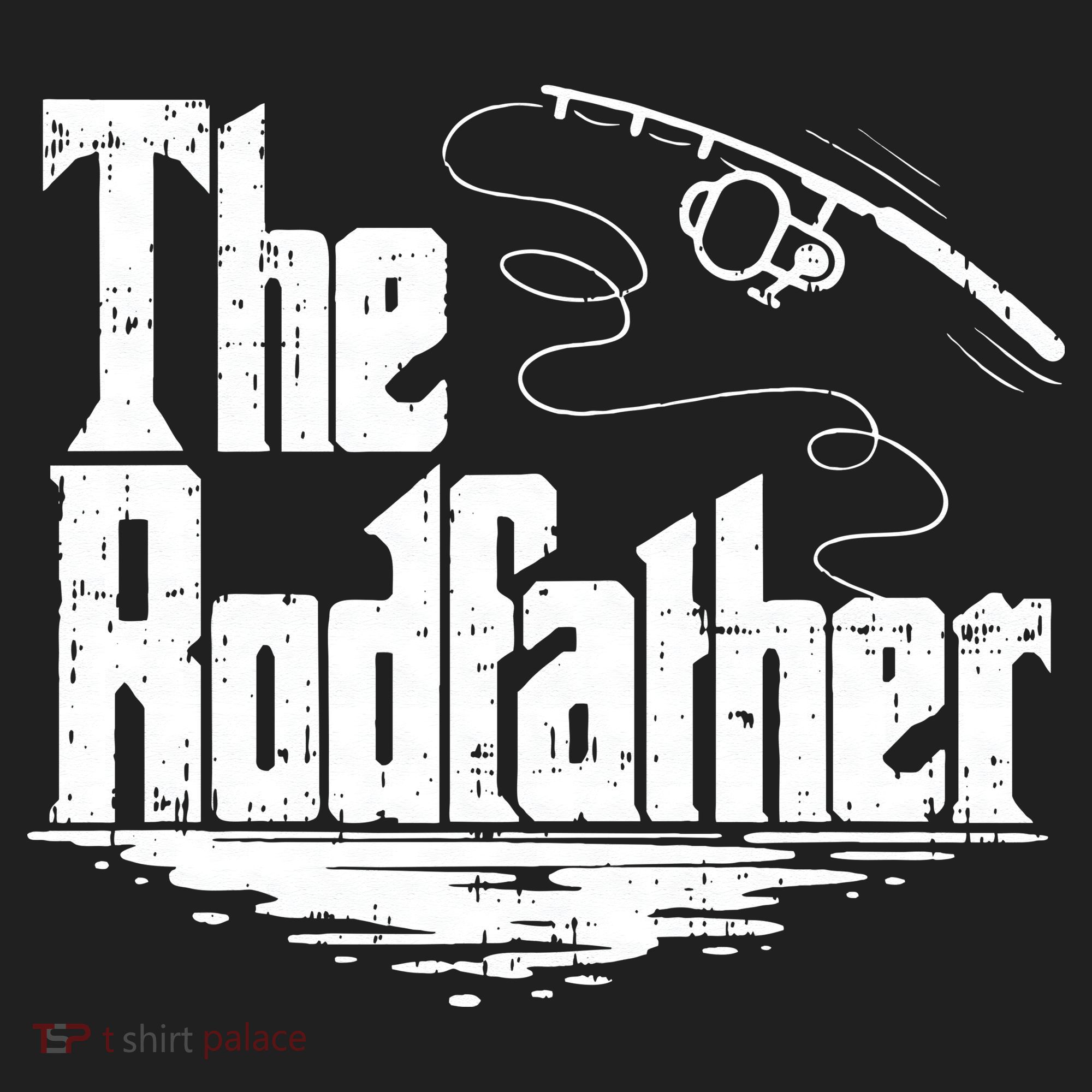 Funny Fishing Gift The Rodfather Beanie