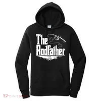 Funny Fishing Gift The Rodfather Women's Hoodie thumb 0