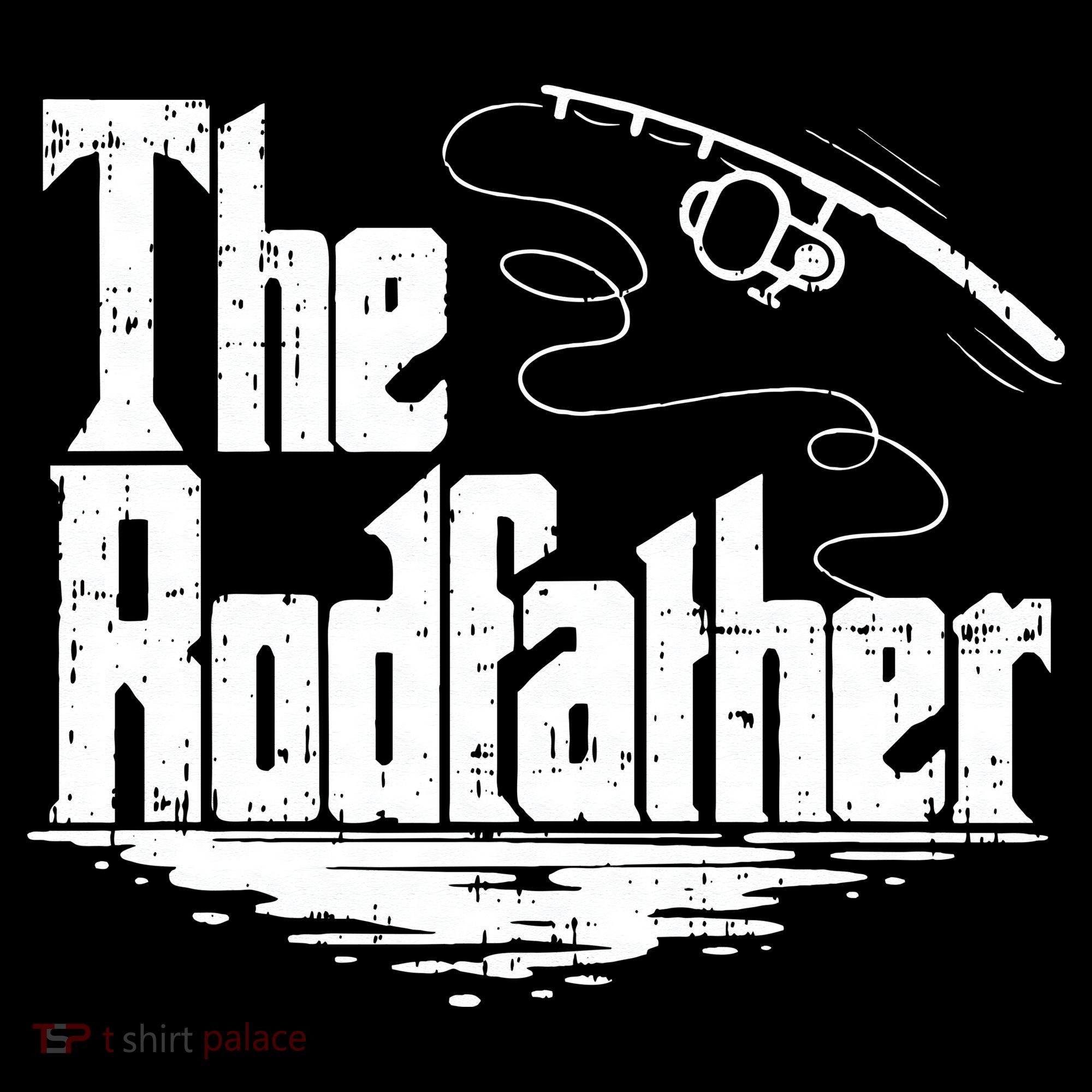 Funny Fishing Gift The Rodfather Women's Hoodie
