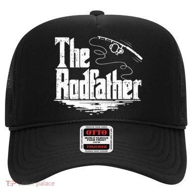 Funny Fishing Gift The Rodfather Hat