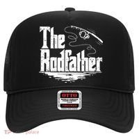 Funny Fishing Gift The Rodfather Hat thumb 0