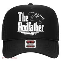 Funny Fishing Gift The Rodfather Hat thumb 0