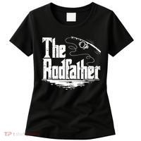 Funny Fishing Gift The Rodfather Women's T-Shirt thumb 0
