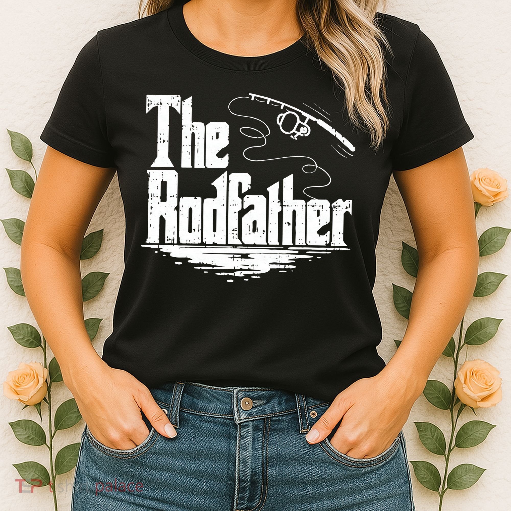 Funny Fishing Gift The Rodfather Women's T-Shirt