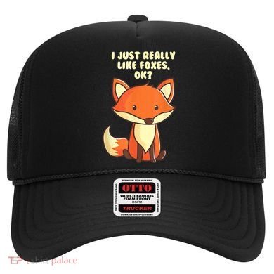 Funny Fox Gift I Just Really Like Foxes Ok Gift Hat