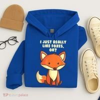 Funny Fox Gift I Just Really Like Foxes Ok Gift Hoodie thumb 4