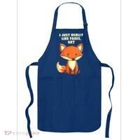 Funny Fox Gift I Just Really Like Foxes Ok Gift Apron thumb 0