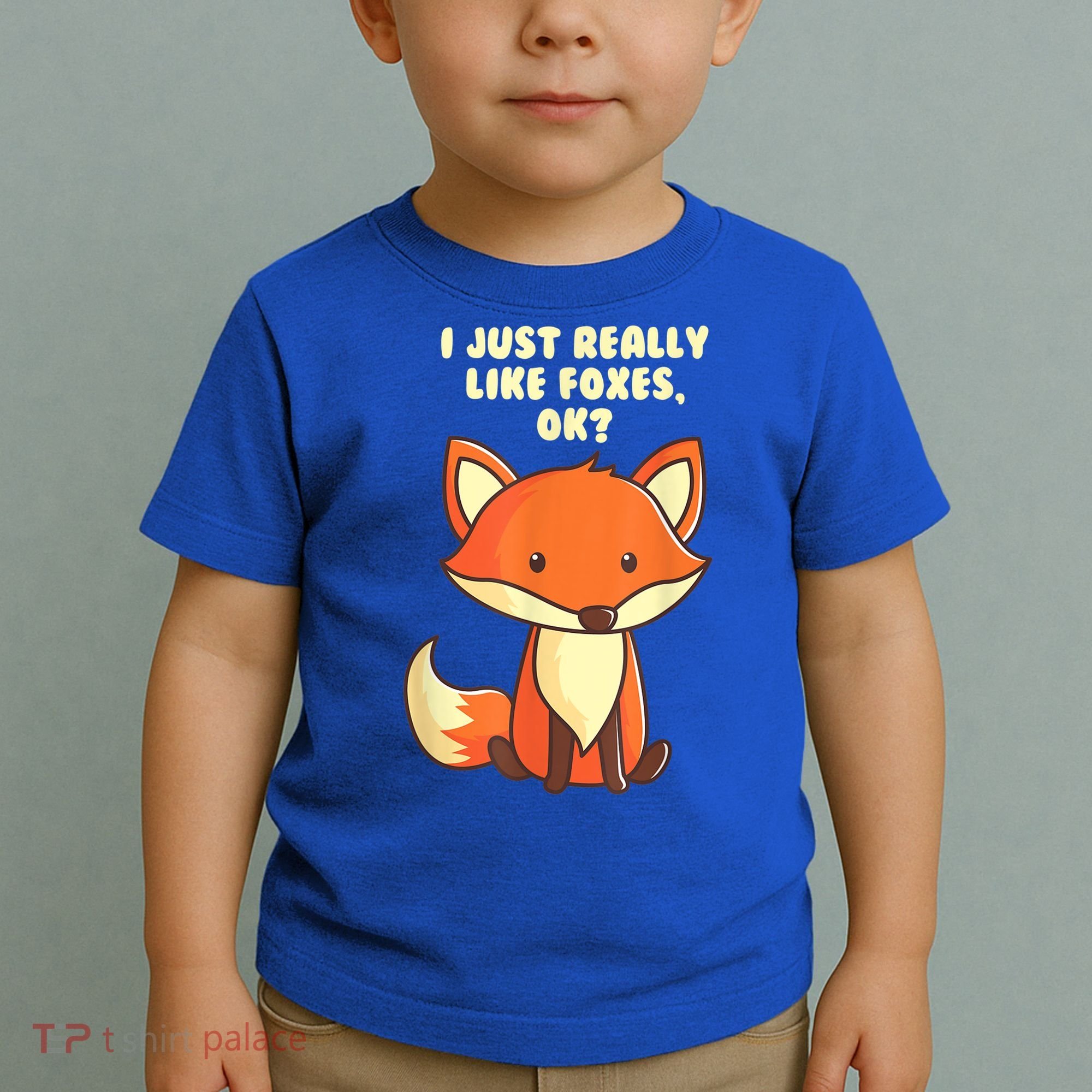 Funny Fox Gift I Just Really Like Foxes Ok Gift Toddler T-Shirt