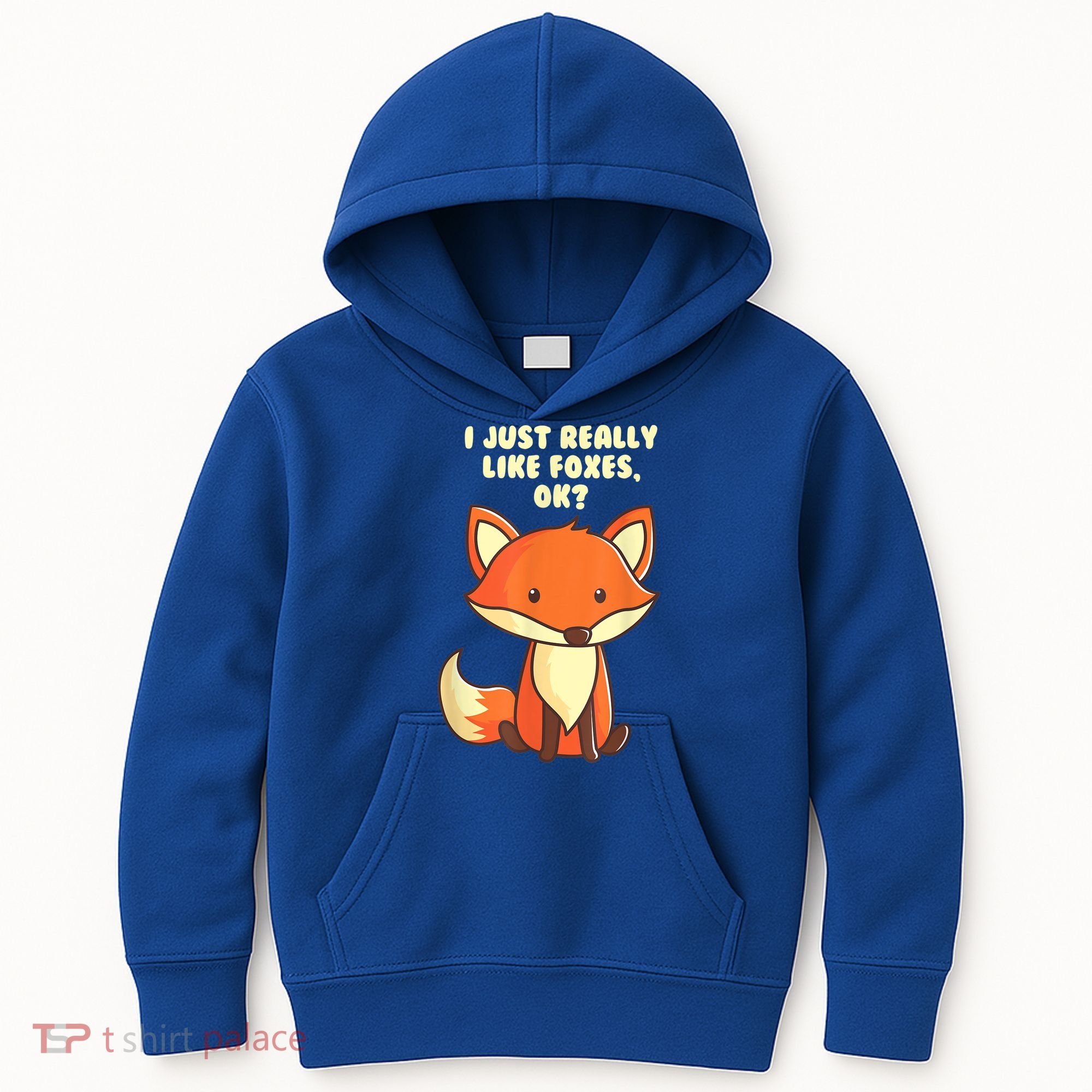 Funny Fox Gift I Just Really Like Foxes Ok Gift Kids Hoodie