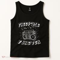 Freestyle Forever Graffiti Boombox 80S Music Tank Top thumb 2