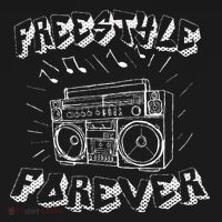Freestyle Forever Graffiti Boombox 80S Music Tank Top thumb 6