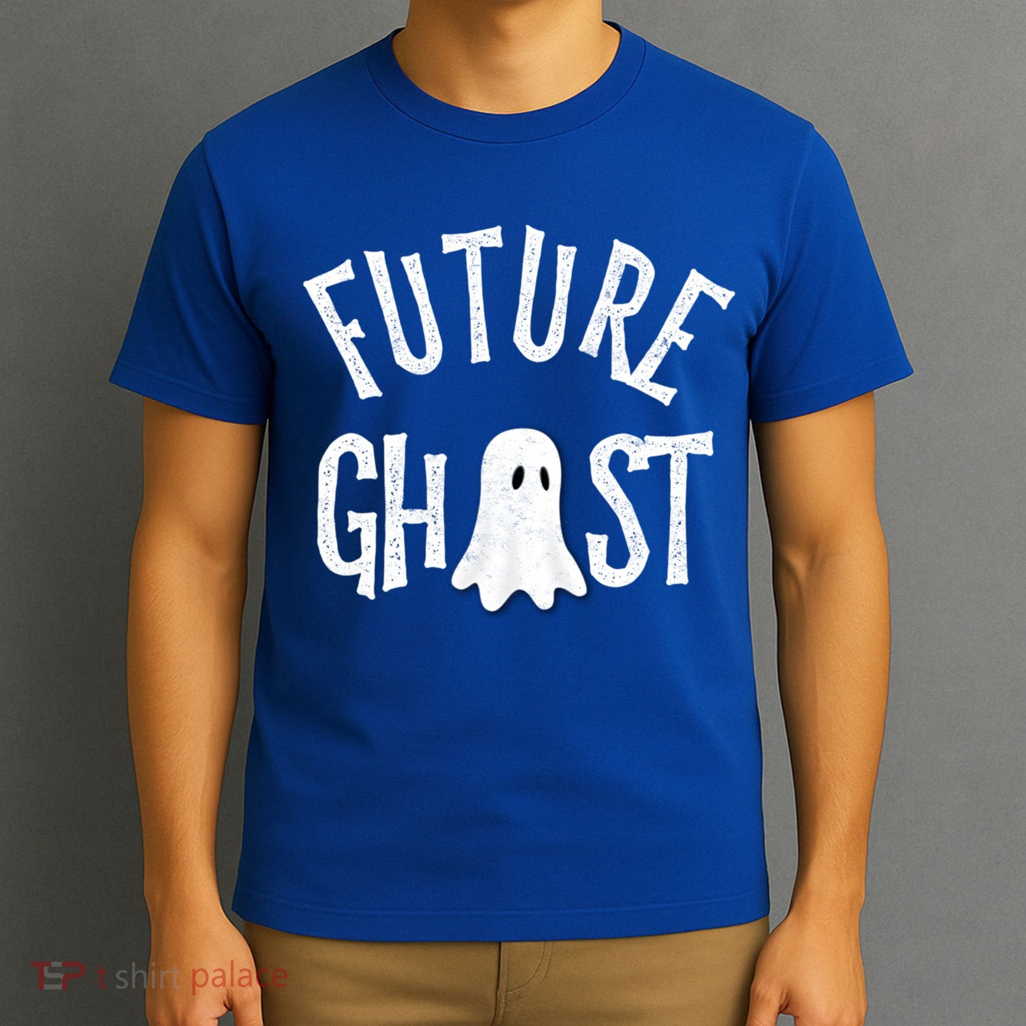 Funny Future Ghost Halloween Scary Costume For And Adults Cute Gift T-Shirt