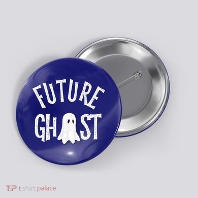 Funny Future Ghost Halloween Scary Costume For And Adults Cute Gift Button
