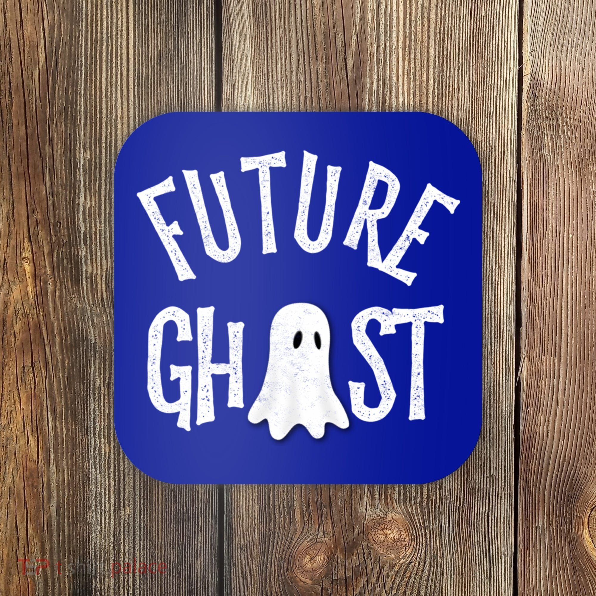 Funny Future Ghost Halloween Scary Costume For And Adults Cute Gift Coaster
