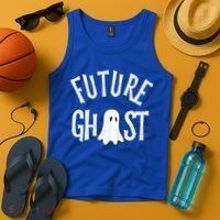 Funny Future Ghost Halloween Scary Costume For And Adults Cute Gift Tank Top thumb 4