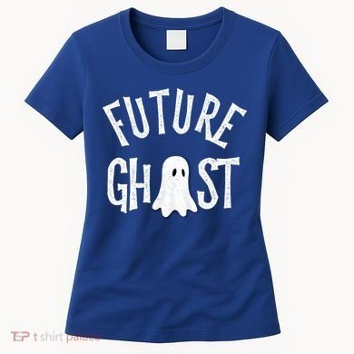 Funny Future Ghost Halloween Scary Costume For And Adults Cute Gift Women's T-Shirt