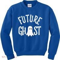 Funny Future Ghost Halloween Scary Costume For And Adults Cute Gift Kids Sweatshirt thumb 0