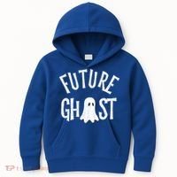 Funny Future Ghost Halloween Scary Costume For And Adults Cute Gift Kids Hoodie thumb 0