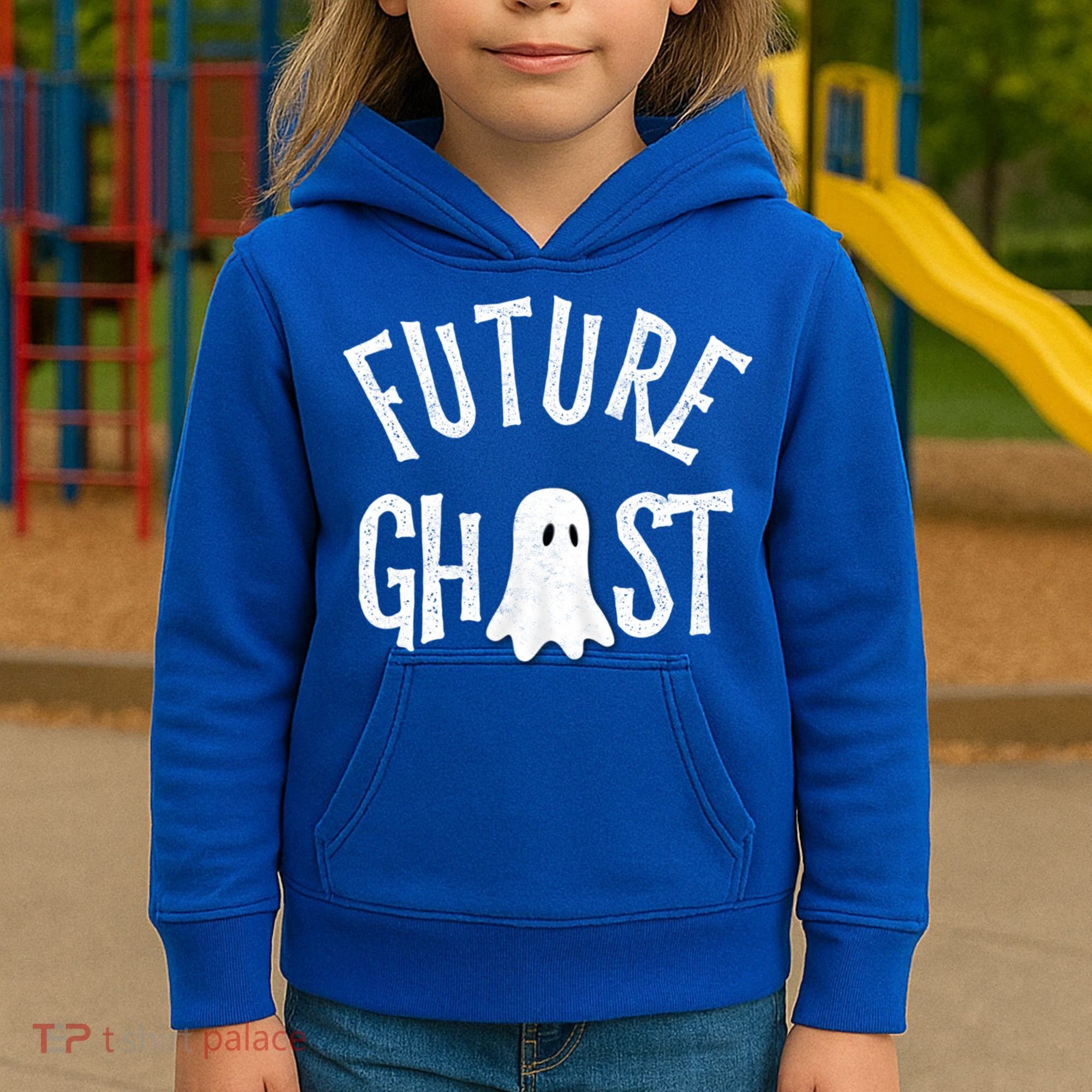 Funny Future Ghost Halloween Scary Costume For And Adults Cute Gift Kids Hoodie